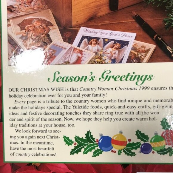 Vintage Country Woman Christmas 1999 - Picture 15 of 16